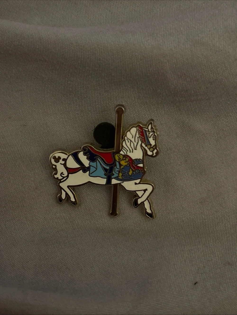 Disney 2009 Hidden Mickey King Arthur Carousel Horse 2 Pin Of 8